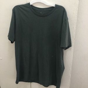 Dark green tee shirt